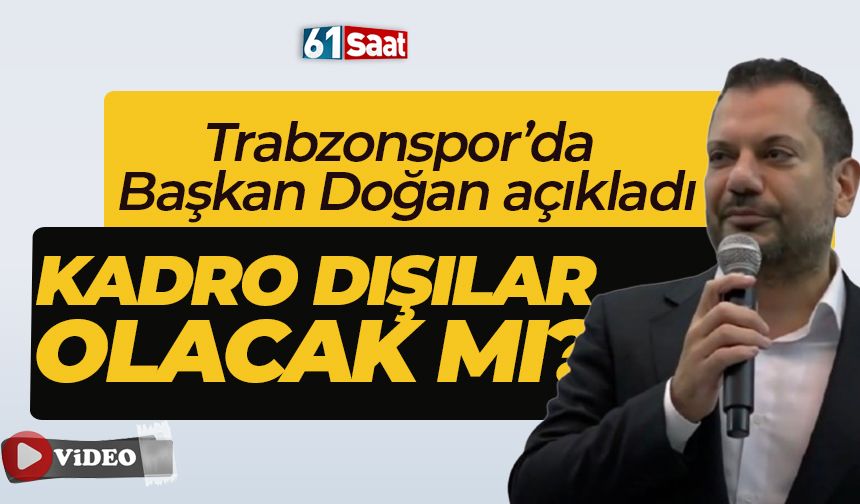 Ertuğrul Doğan açıkladı! Kadro dışı olacak mı?