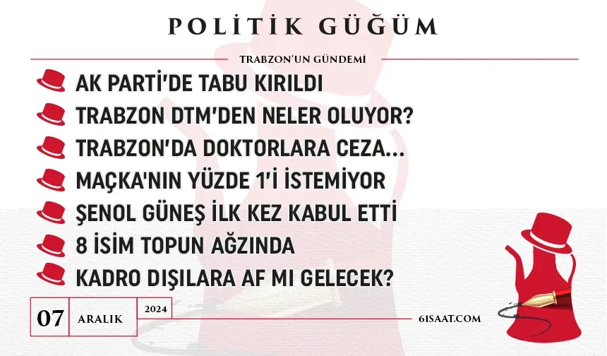 Politik Güğüm - 7 Aralık 2024