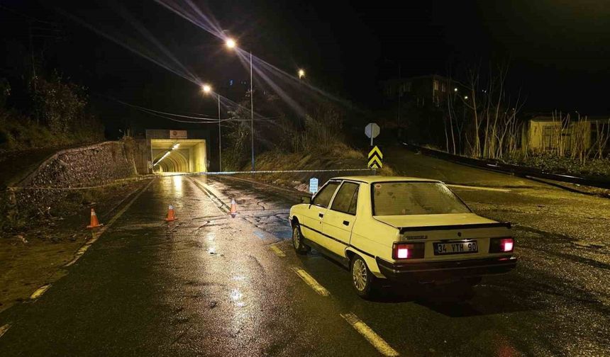 Artvin’de etkili olan fırtına nedeniyle bir ağaç okulun üzerine devrildi