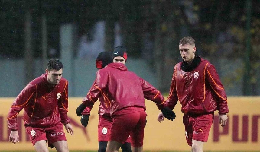 Galatasaray, Trabzonspor maçı hazırlıklarını tamamladı