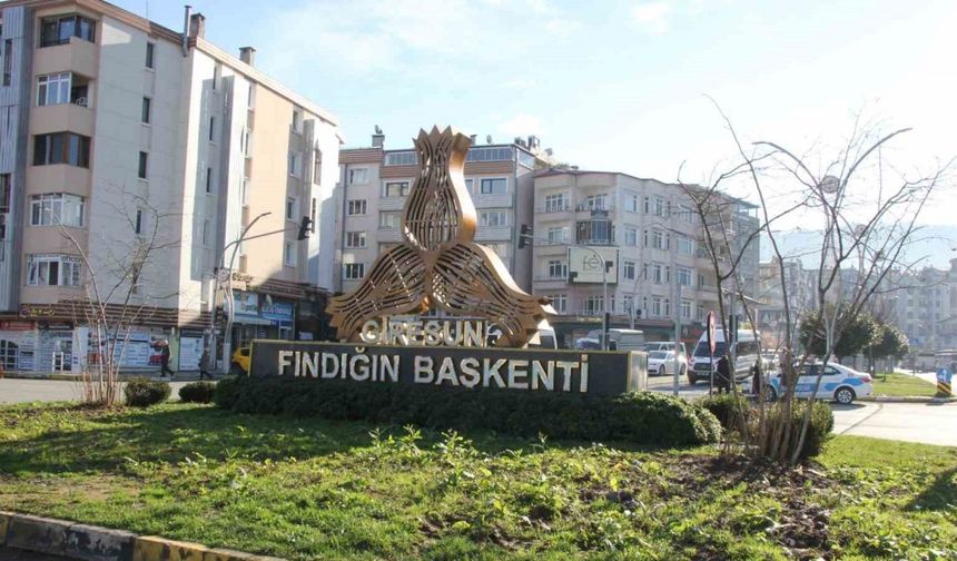 Giresun’da kavşaklar fındık ağaçları ile süslenecek