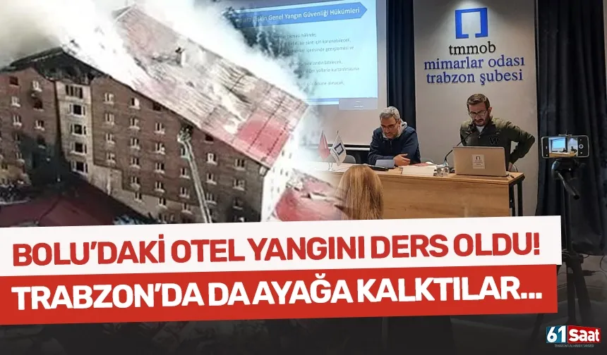 Bolu'daki yangın ders oldu! Trabzon Büyükşehir ayağa kalktı...