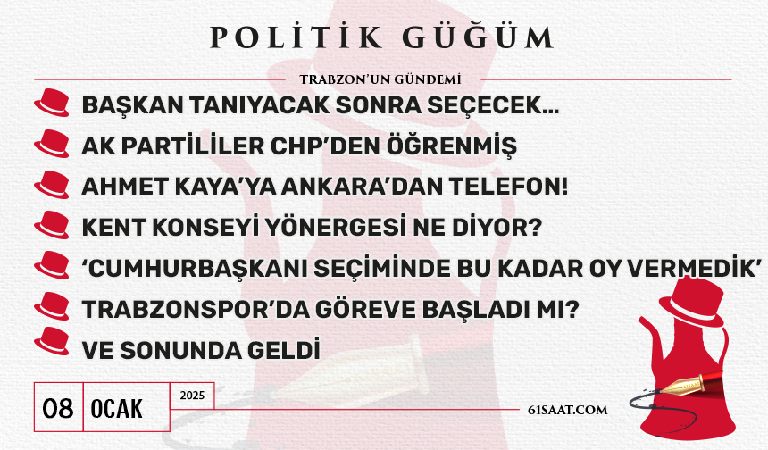 Politik Güğüm - 8 Ocak 2025