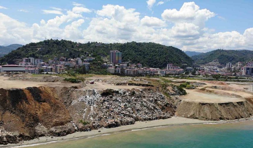 Giresun’da 400 milyon liralık yatırım ile eski çöp dökme alanı turizme kazandırılacak