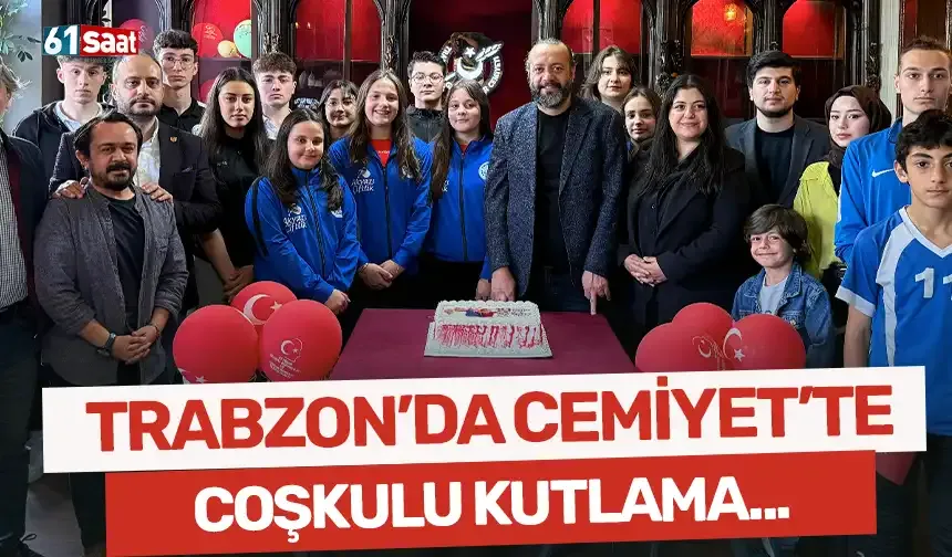 Trabzon'da Cemiyet'te 19 Mayıs'a coşkulu kutlama