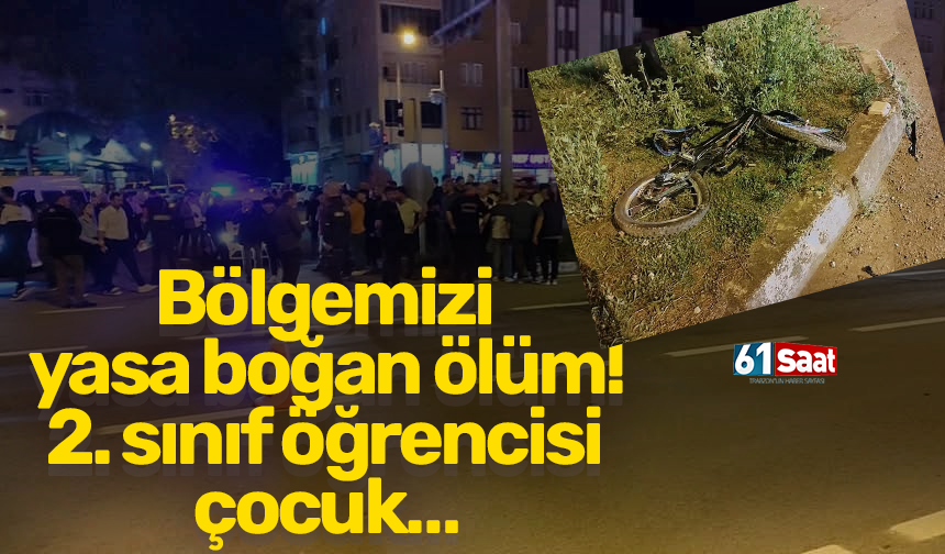 Bölgemizi yasa boğan ölüm! 2. sınıf öğrencisi çocuk…