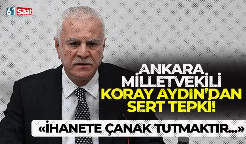 Ankara Milletvekili Koray Aydın’dan Tunceli’deki anma etkinliğine sert tepki! "İhanete çanak tutmaktır..."