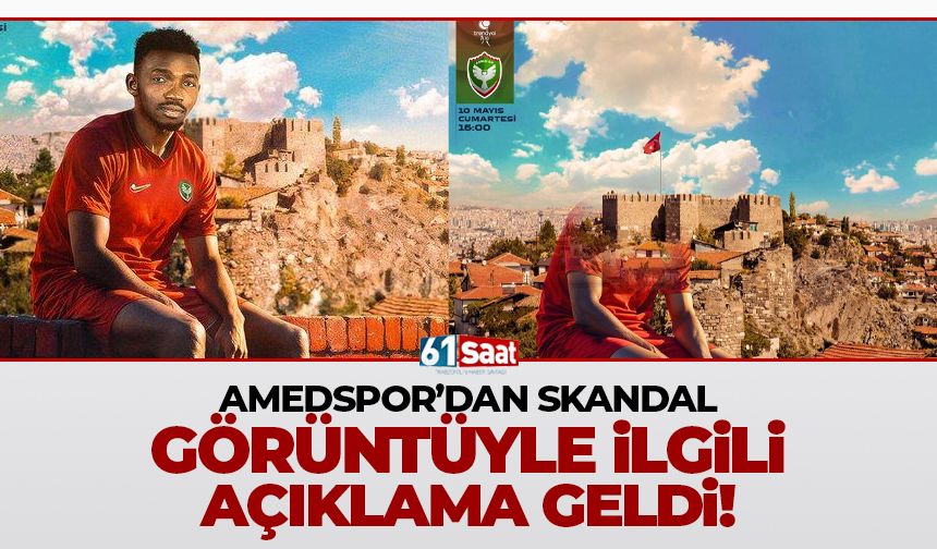 Amedspor'dan skandal görüntüyle ilgili açıklama geldi!