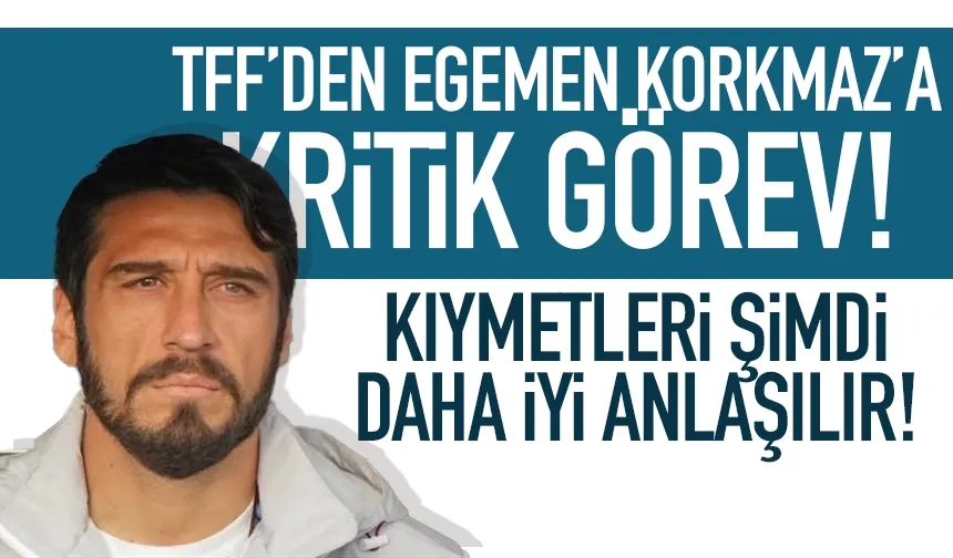 Trabzonspor'da şampiyonluk yaşayan Egemen Korkmaz'a milli takımda kritik görev!