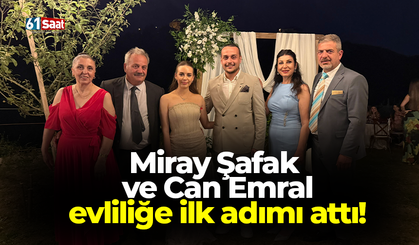 Miray Şafak ve Can Emral evliliğe ilk adımı attı!