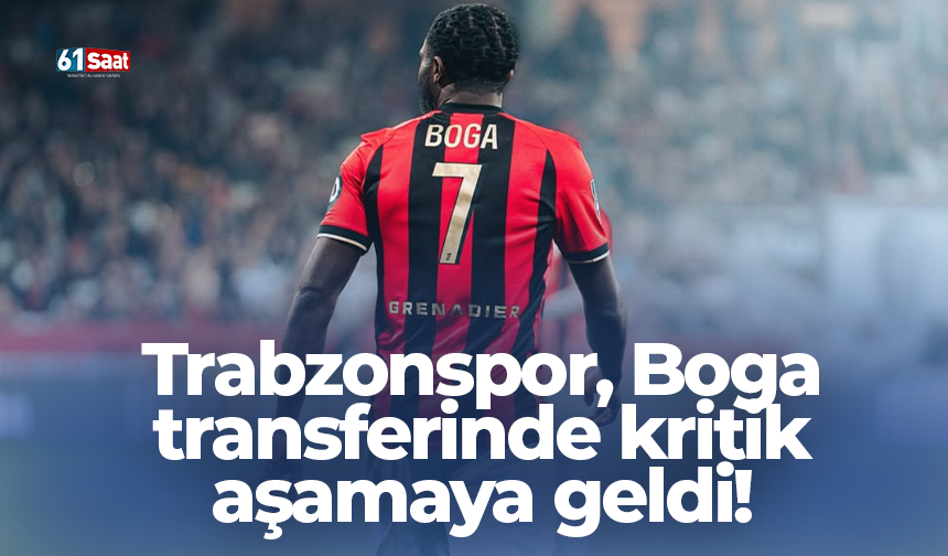 Trabzonspor, Boga transferinde kritik aşamaya geldi!
