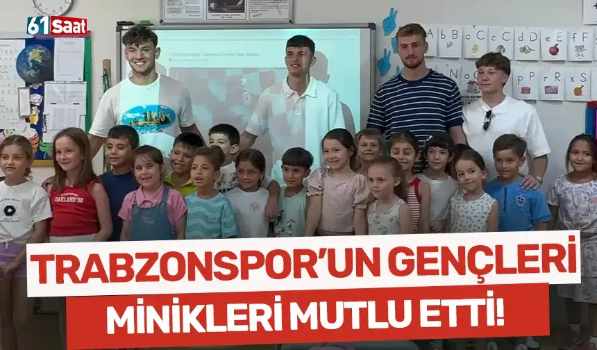 Trabzonspor U-19 takımı gençleri mutlu etti!