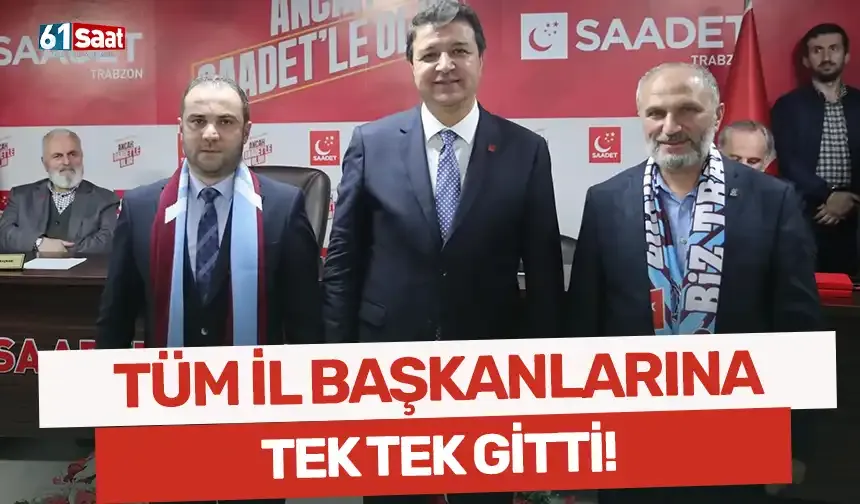 Tüm il başkanlarına neden gitti?