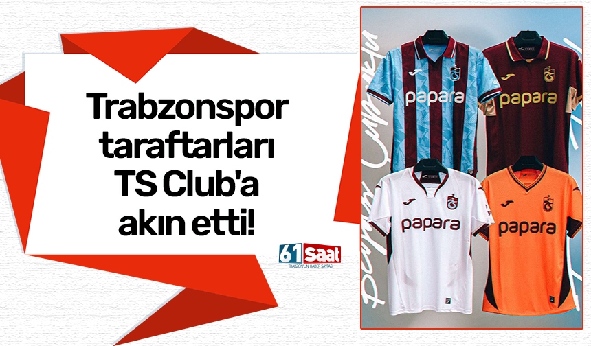 Trabzonspor taraftarları TS Club'a akın etti!