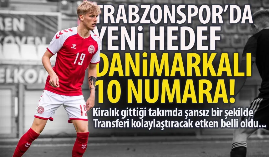 Trabzonspor'da yeni hedef Albert Gronbaek... Transferi kolaylaşabilir...