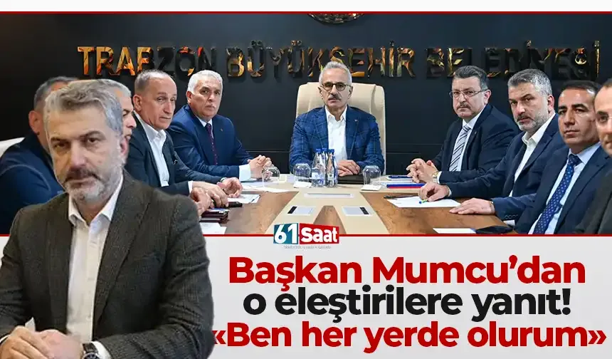 AK Parti İl Başkanı Mumcu o eleştirilere yanıt verdi! "Ben her yerde olurum..."
