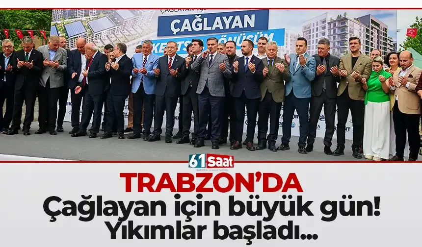 Çağlayan için büyük gün! 418 konut ve 44 dükkan...