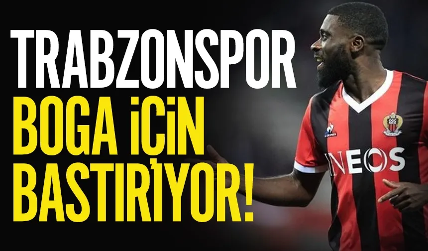 Trabzonspor Jeremie Boga için bastırıyor...