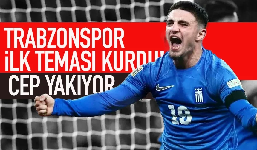 Trabzonspor Christos Zafeiris için ilk teması kurdu...