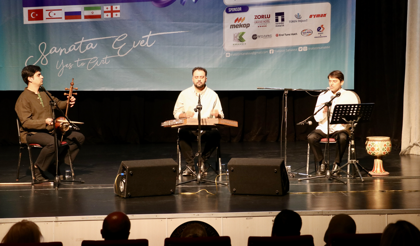 Trabzon'da "15. Uluslararası Sanat Günleri" İranlı müzisyenlerin konseriyle sürdü
