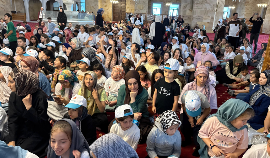 TÜGVA "Yaz Okulları Cami Buluşması" etkinliği Giresun'da yapıldı