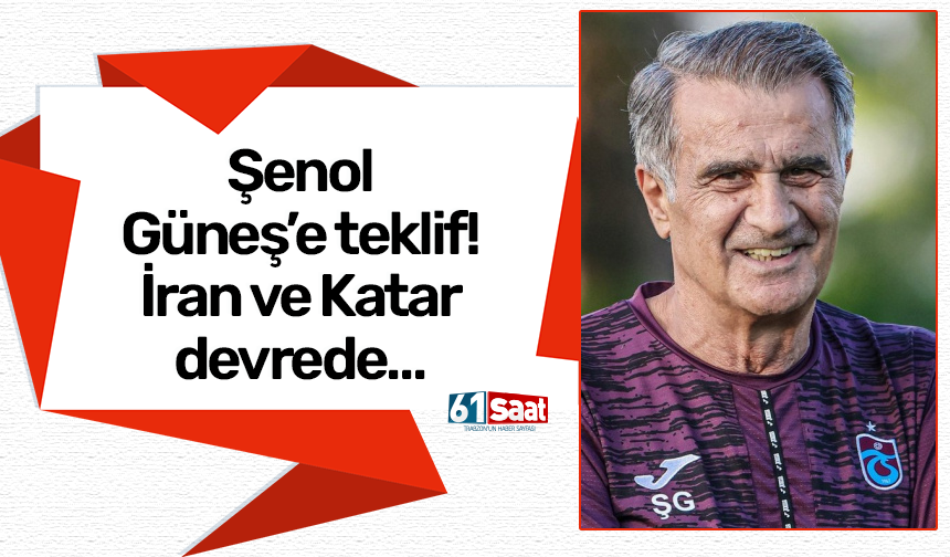 Şenol Güneş’e teklif! İran ve Katar devrede…