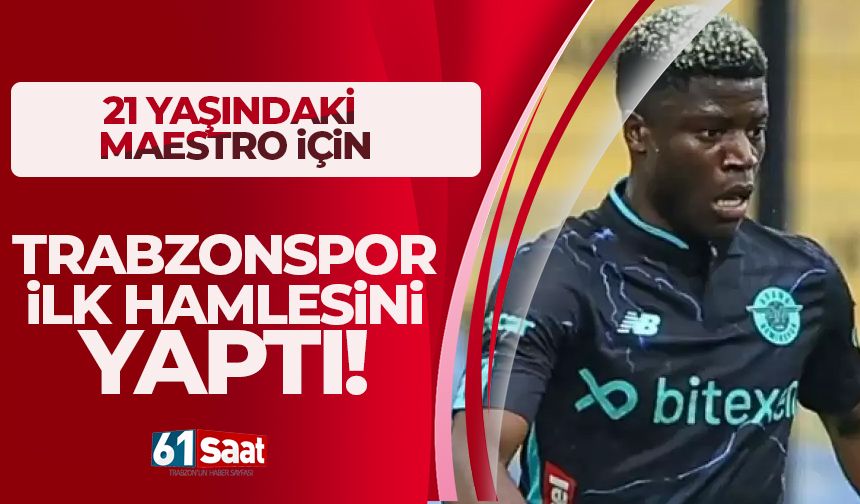 21 yaşındaki Maestro için ilk hamle yapıldı