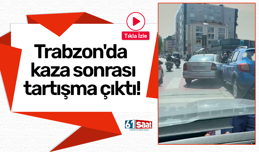 Trabzon'da kaza sonrası tartışma çıktı!