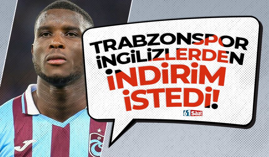 Trabzonspor İngilizlerden indirim istedi! Onauchu'da son dakika
