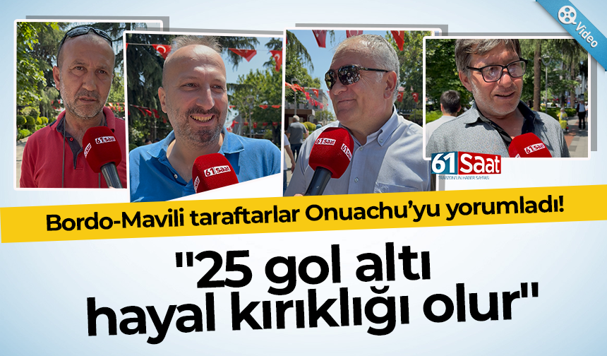 Bordo-Mavili Taraftar Onuachu’yu yorumladı!