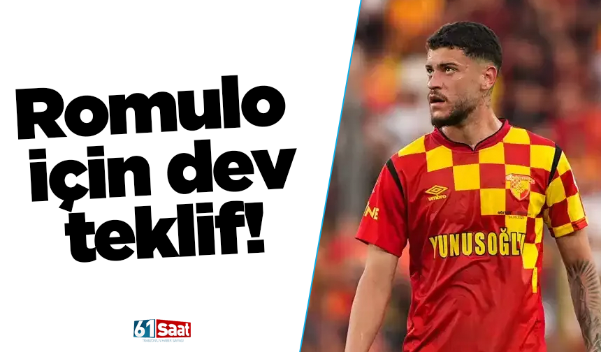 Romulo için dev teklif!
