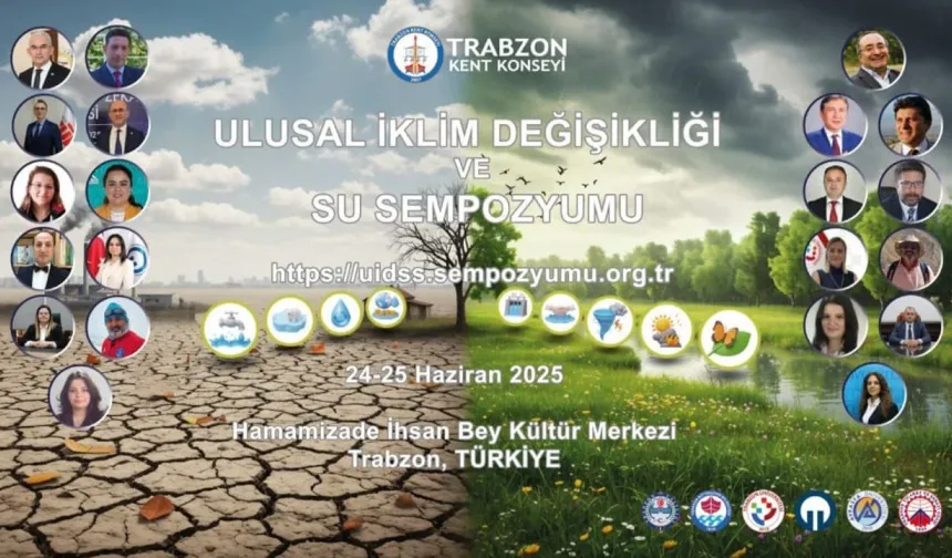 İklim değişikliği ve su sempozyumu Trabzon’da başlıyor