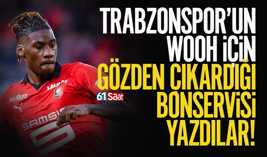 Trabzonspor'un Christopher Wooh için gözden çıkardığı parayı yazdılar...
