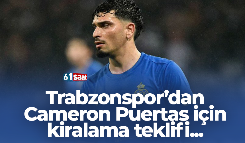 Trabzonspor’dan Cameron Puertas için kiralama teklifi...