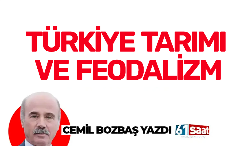 TÜRKİYE TARIMI VE FEODALİZM