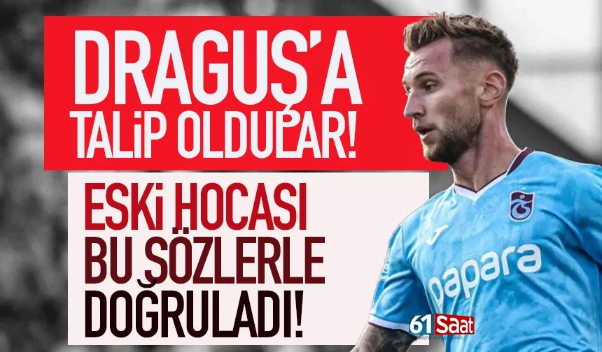 Trabzonspor'da Draguş'a talip oldular! Legia'nın hocası net şekilde açıkladı..