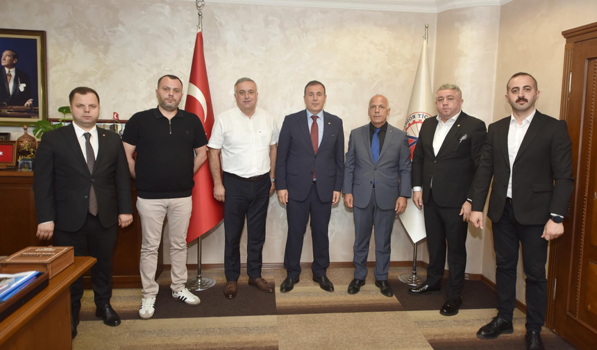 Artvin Ticaret Borsası ile iş birliği konuları görüşüldü
