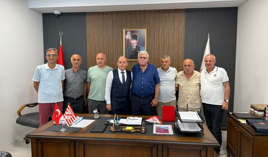 Trabzon Saha Komiserleri Derneği’nden Sebat Gençlik’e ziyaret