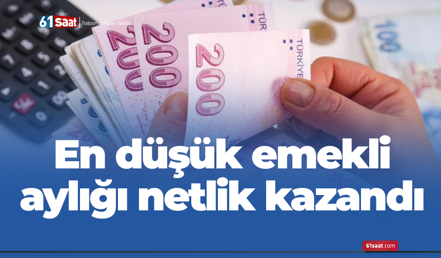 En düşük emekli aylığı netlik kazandı