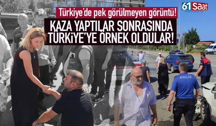 Kaza yaptılar, sonrasında Türkiye'ye örnek oldular...