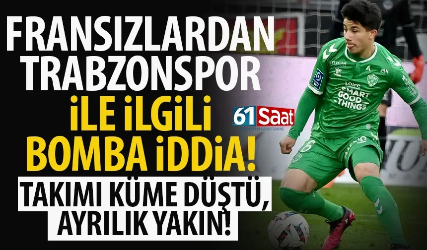 Trabzonspor ile ilgili bomba iddia: Benjamin Bouchouari...