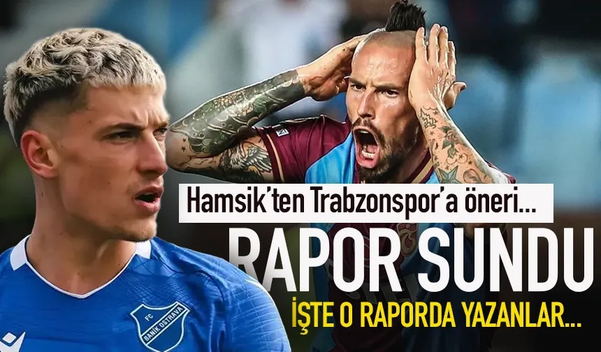 Hamsik, Trabzonspor'a rapor sundu...