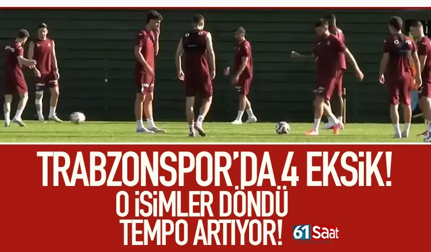 Trabzonspor yeni sezona işte böyle hazırlanıyor!