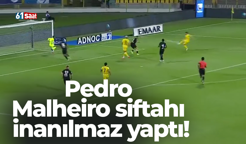 Pedro Malheiro siftahı inanılmaz yaptı!