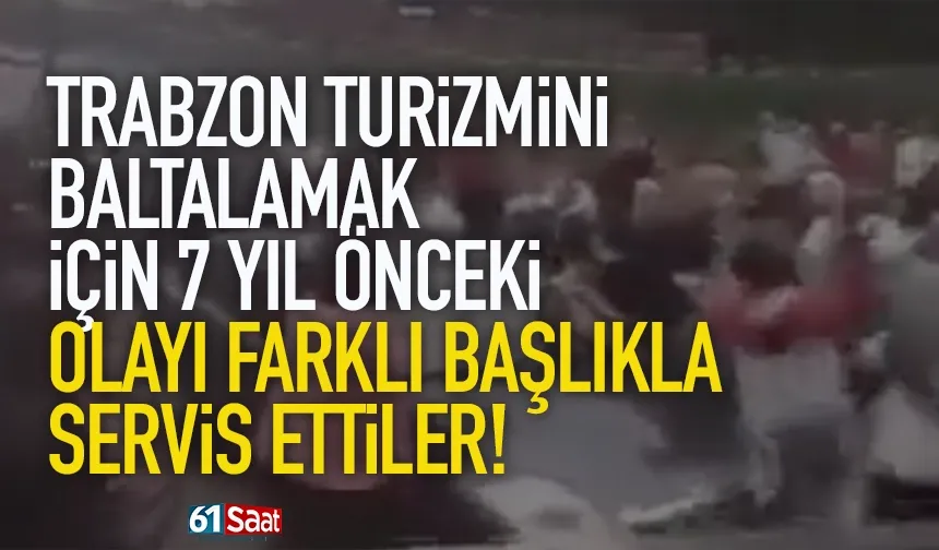Trabzon’da gerçek dışı kavga iddiası gündem oldu