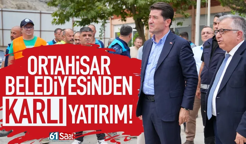 Trabzon Ortahisar Belediyesinden karlı yatırım!