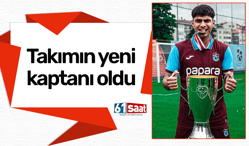 Takımın yeni kaptanı oldu