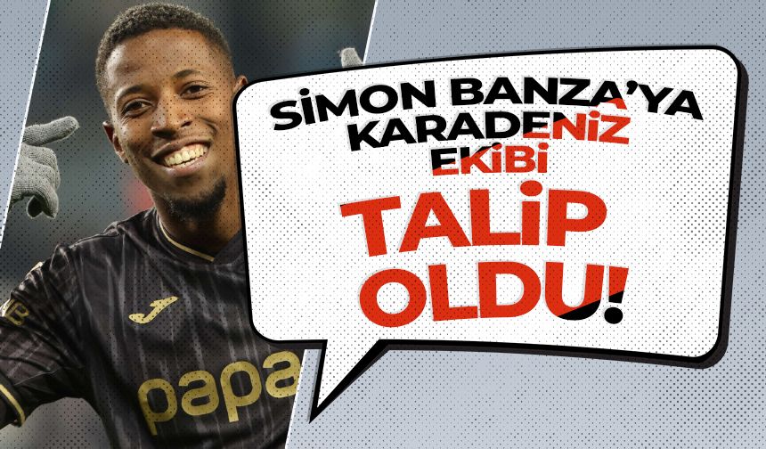 Simon Banza'ya Karadeniz ekibi talip oldu