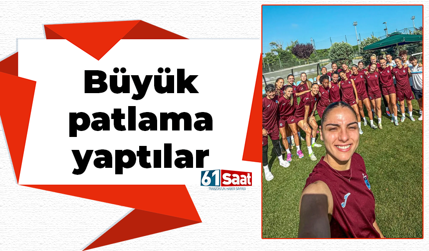Büyük patlama yaptılar!