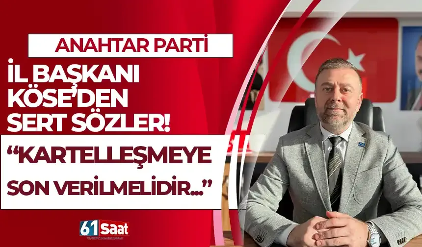 Anahtar Parti Trabzon'dan sert açıklama! "Fındıkta kartelleşmeye son verilmelidir..."